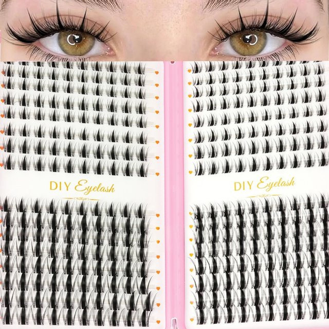 LIMEIKAI Wimpernset, Black, Unisex - Bild 1