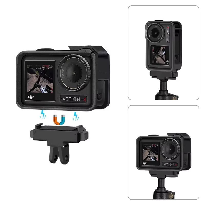 DJI Osmo Nano Magnetischer Installationsadapter mit Schnellverschluss in Schwarz - Bild 2