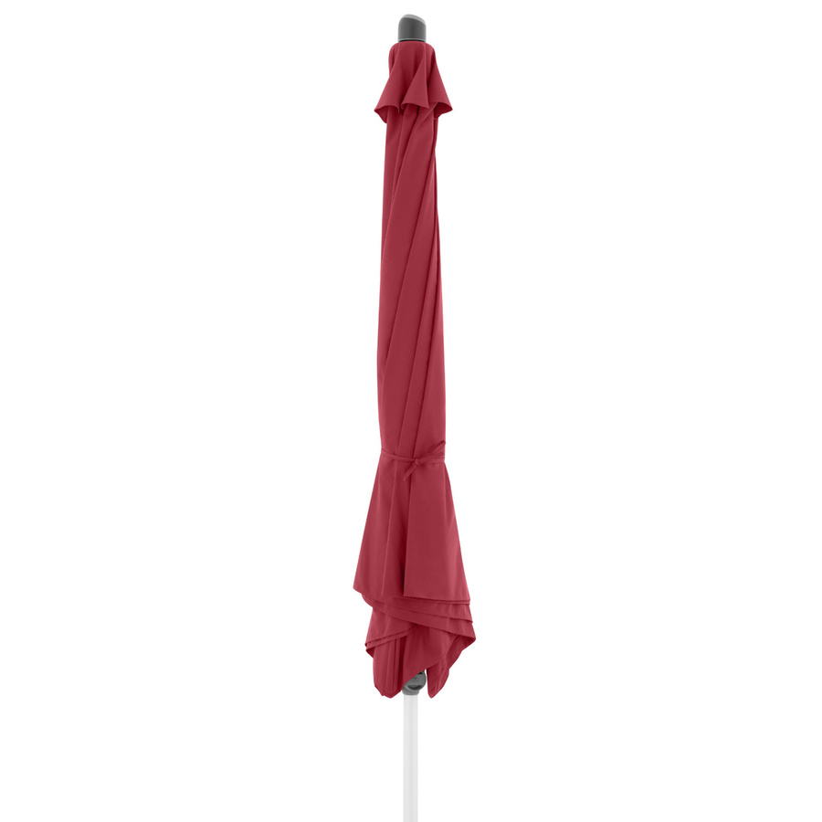 Doppler Sonnenschirm ACT Push Up in Rot mit modernem Aluminiumgestell, Durchmesser: 250 cm - Bild 3
