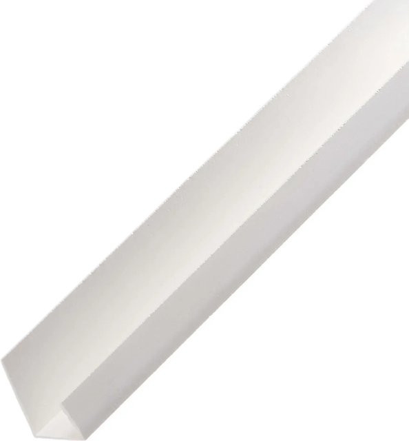 Protektor Einfassprofil 3741 aus PVC in Weiß für 12,5 mm Gipskarton, Länge: 200 cm - Bild 1