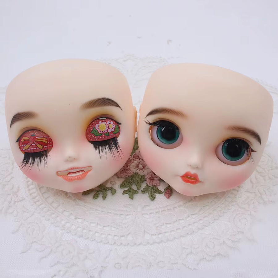 ICY DBS Blyth Puppenpanel, hellbraune Haut, matt, handbemalt, DIY-Spielzeug - Bild 1