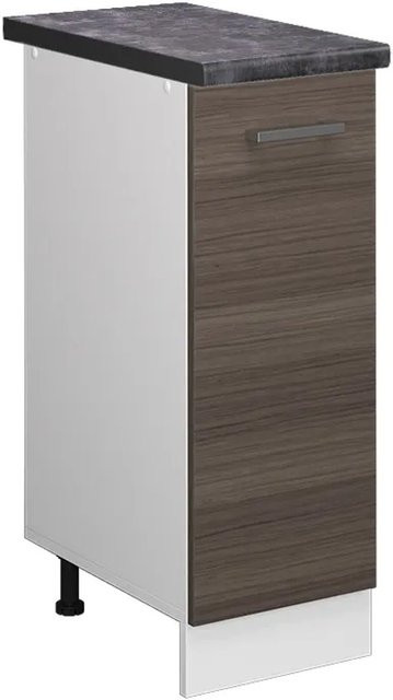 Vicco Apothekerschrank R-Line Medizinschrank für die Küche Grau Weiß Anthrazit B: 30 cm, H: 60 cm, T: 81,6 cm - Bild 1