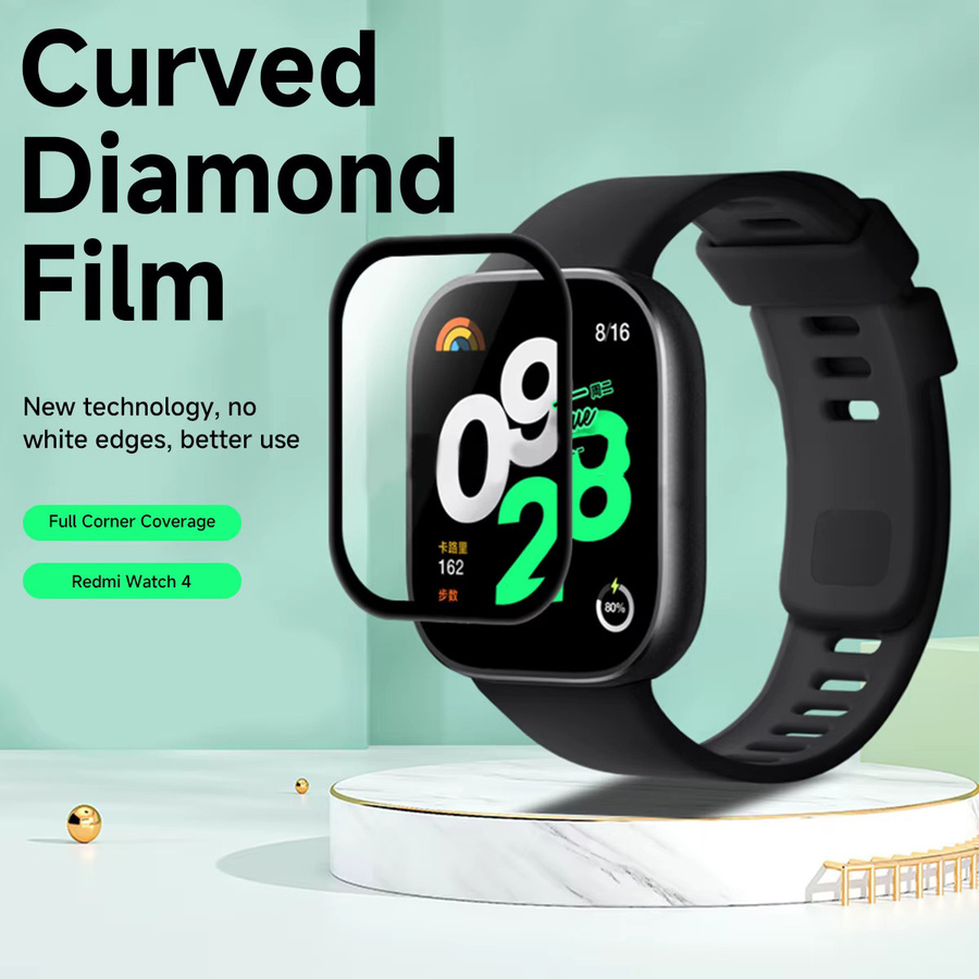CAOWTAN Displayschutzfolie für Redmi Watch 4, transparent - Bild 6