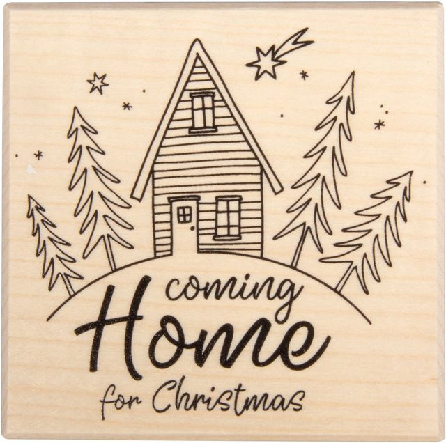 BUTTERER Stempel Coming Home for Christmas - Bild 1