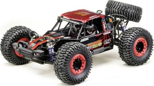 Absima Desert Rock Racer ADB1.4 BL Elektro RC Modellauto Brushless 1:10 in Rot/Schwarz - Bild 1