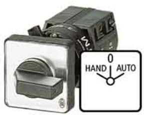 Eaton Hand-Auto-Schalter 1pol. TM-1-15431/E in Schwarz und Grau mit IP65 Schutzart für den Einbau - Bild 1
