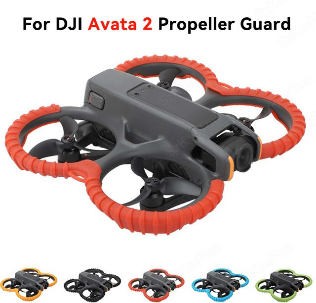 DJI Avata 2 Propeller-Schutzring Stoßstange Anti-Kollision Protektoren für Drohnen-Zubehör - Bild 1