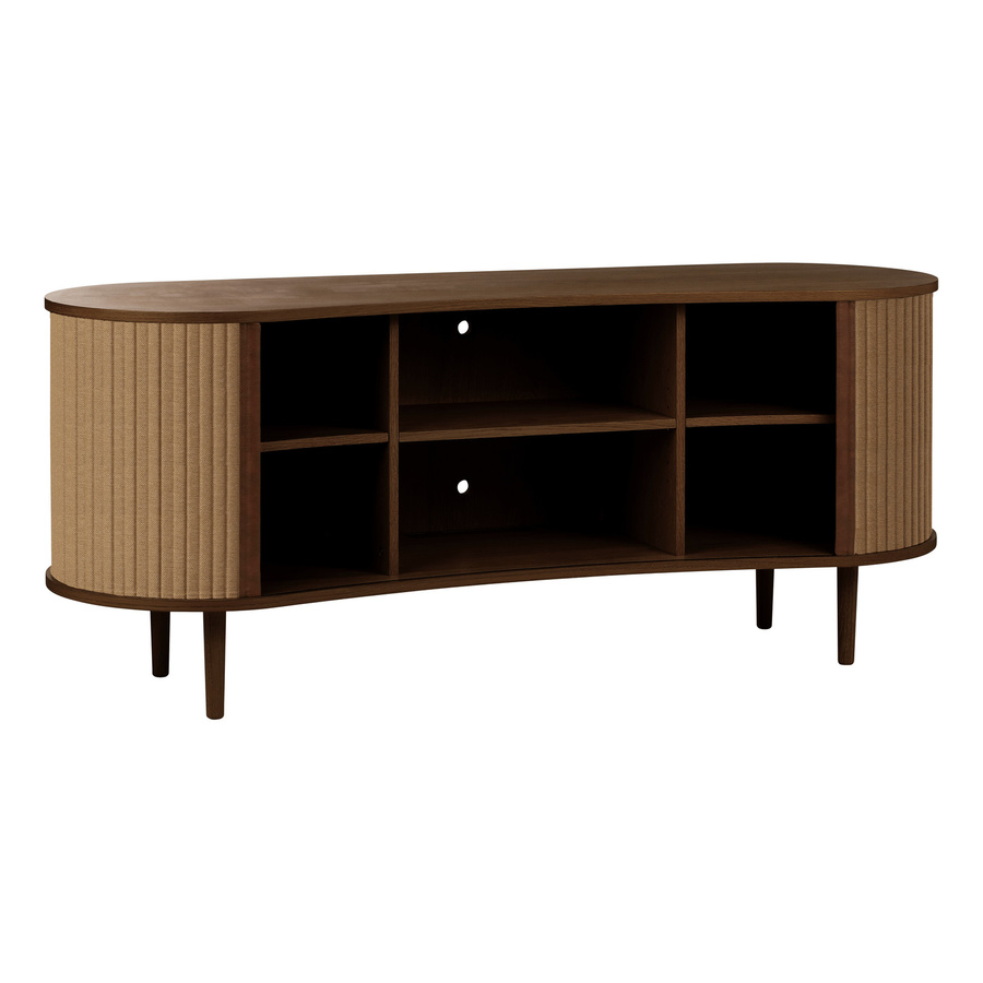 UMAGE Audacious Sideboard in Braun mit Eichenfurnier und minimalistischem Design - Bild 2