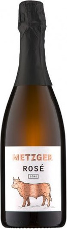 Weingut Metzger, Rosé Zero, alkoholfreier Sekt, 0,75 l