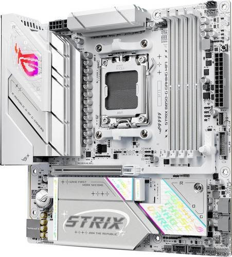 Asus ROG STRIX B850-G GAMING WIFI Mainboard AMD AM5 Micro-ATX DDR5 White - Bild 2