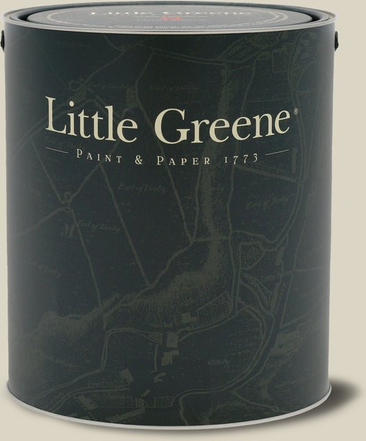 Little Greene Intelligent Eggshell Wandfarbe Rolling Fog Mid 159 Grau 1 l - Bild 1
