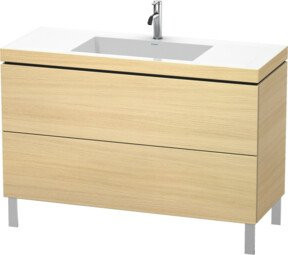 Duravit L-Cube Waschtischunterschrank c-bonded in Beige, B: 120 cm, T: 48 cm, H: 69,8 cm - Bild 1