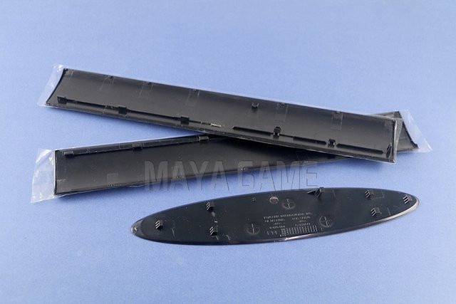 OCGAME Frontplatte für PS3 Slim Serie CECHC-4000 HDD-Festplatten-Unterabdeckung in Schwarz - Bild 1