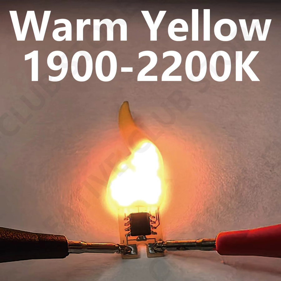DT&ZM LED COB Filament Streifen für Retro-Edison-Glühbirnen, Warmweiß, Gelb, 3V-5V - Bild 3