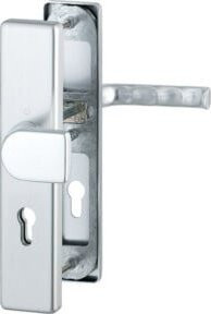 Hoppe Schutzgarnitur London 78G/2221/2410/113 Alu.F1 in Silber - Bild 1