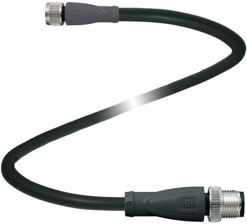Pepperl+Fuchs 240797-100020 Sensor-Aktor-Steckverbinder konfektioniert, 4 Polzahl, Schwarz, 10 m Länge - Bild 1