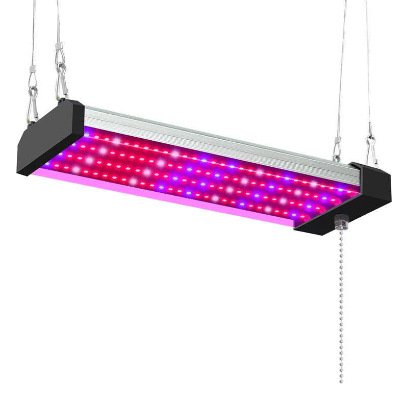 CanLing 300 W LED-Pflanzenwachstumslampe mit Vollspektrum-Quantenbrett aus Aluminium in Schwarz für Indoor-Blumen, Gemüse und Hydrokultur - Bild 5