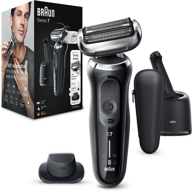Braun Series 7 Rasierer, schwarz/grau, Herren - Bild 2