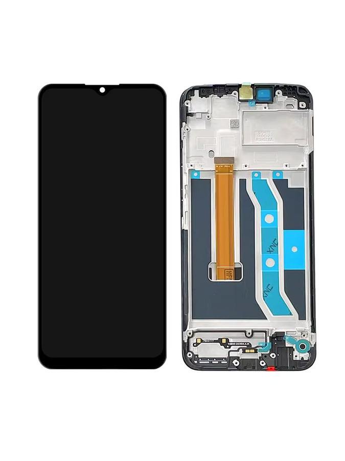 Oppo Realme C21Y Ersatzbildschirm mit 6,5 Zoll LCD-Touchscreen in Schwarz (RMX3261 RMX3263) - Bild 6