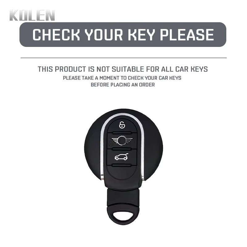 KOLEN TPU Auto Flip Klappschlüssel Schutzhülle für BMW Mini Cooper ONE JCW F56 F55 F54 F57 F60 R55 R56 R57 R58 R59 R60 S Roadster - Bild 1
