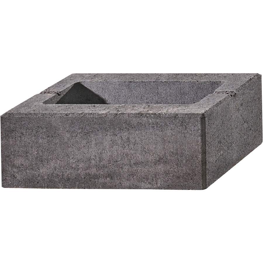 Kann Lindeza-Mauer Normalstein Vulkananthrazit B/T/H: 40 x 20 x 15 cm - Bild 2
