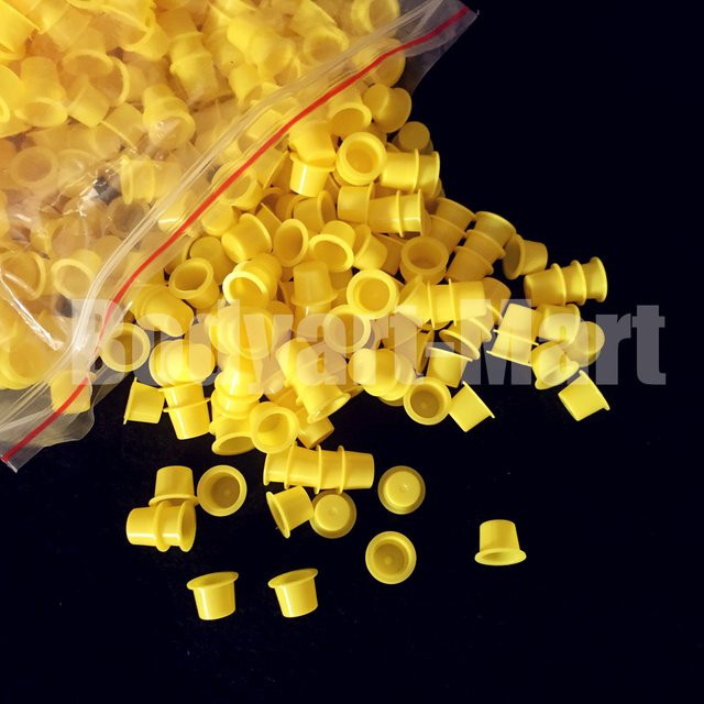 ROKYO Tattoo Ink Cups, 8mm, 1000 Stück - Bild 1