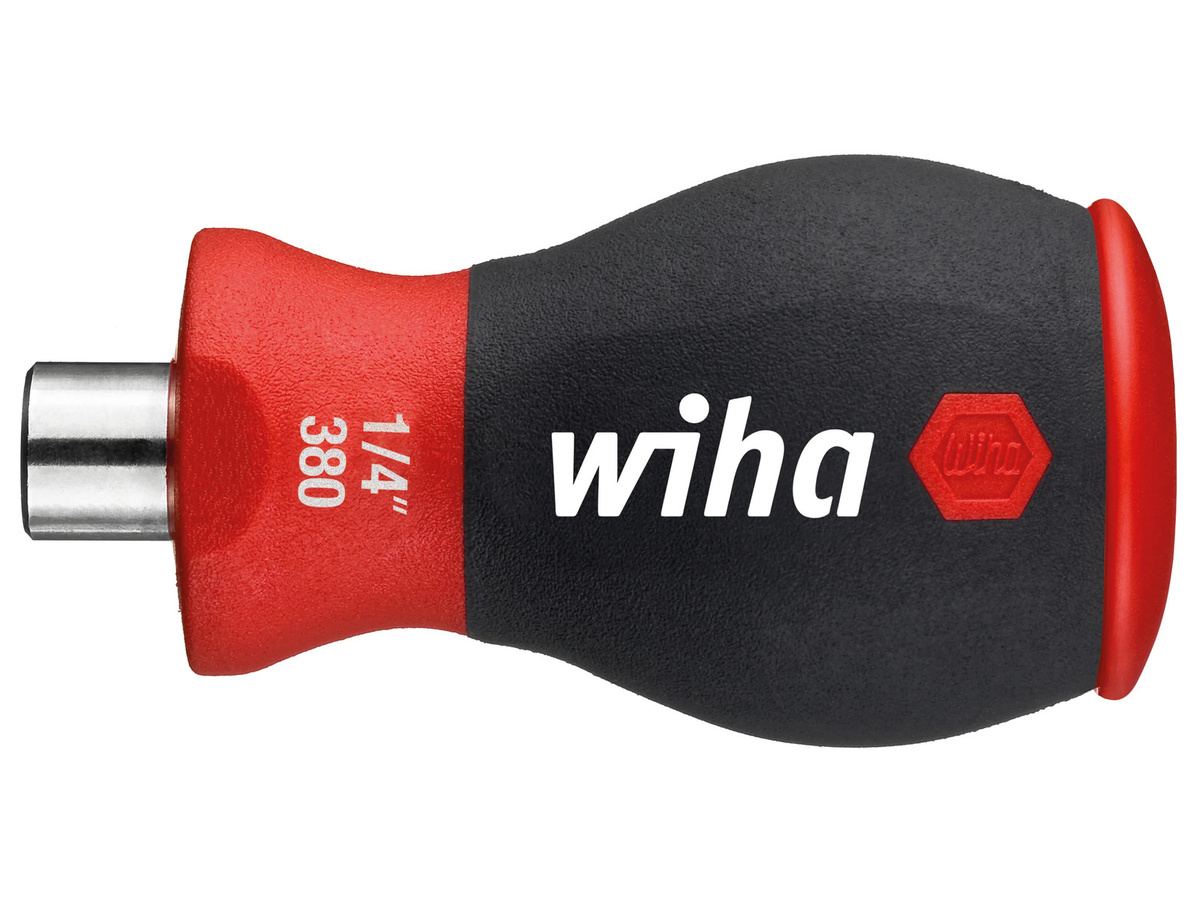 Wiha Stubby-Schraubendreher mit magnetischem Bit-Magazin und 6 Torx-Bits in Rot-Schwarz - Bild 2