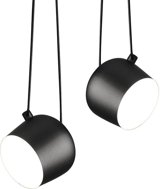 Flos Aim LED-Pendelleuchte 2er-Set Schwarz mit warmweißem Licht (2700K) - Bild 1