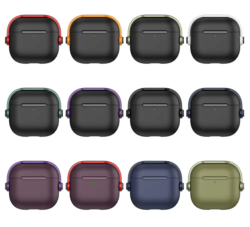CASPTM Silikonhülle für Apple AirPods 1 2 3 4 und AirPods Pro 2 mit integriertem Telefonhalter - Bild 6