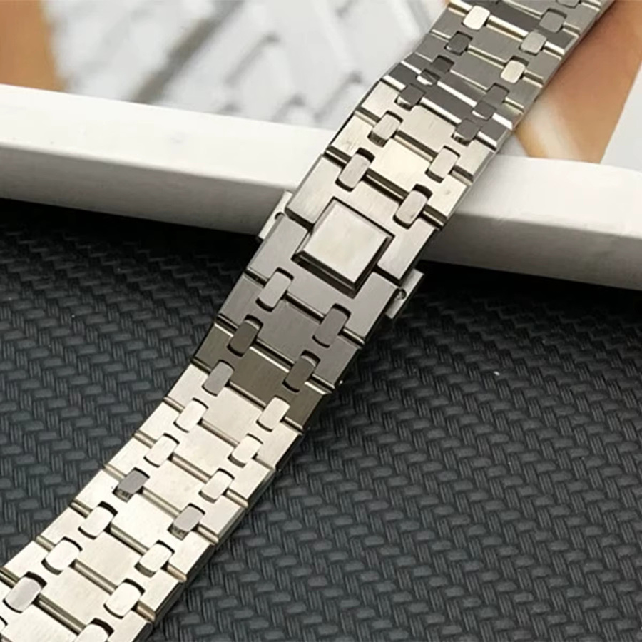 CHIICSMART Uhrenarmband Edelstahl, Silber, Unisex - Bild 2
