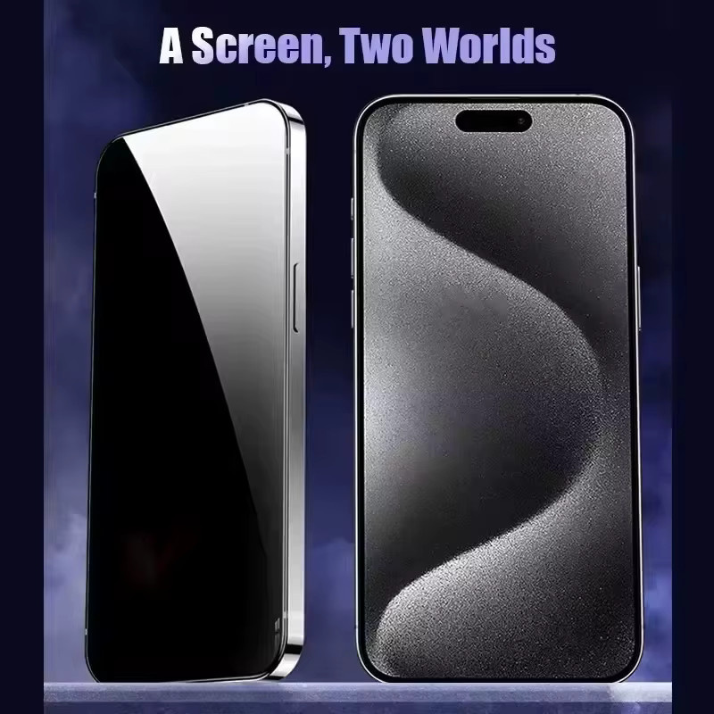 Matte Keramik-Sichtschutzfolie für Samsung Galaxy S25 S24 S26 S23 S22 A56 A57 A37 A07 A16 A36 A55 A54 A35 A17 A16 in Transparent - Bild 2