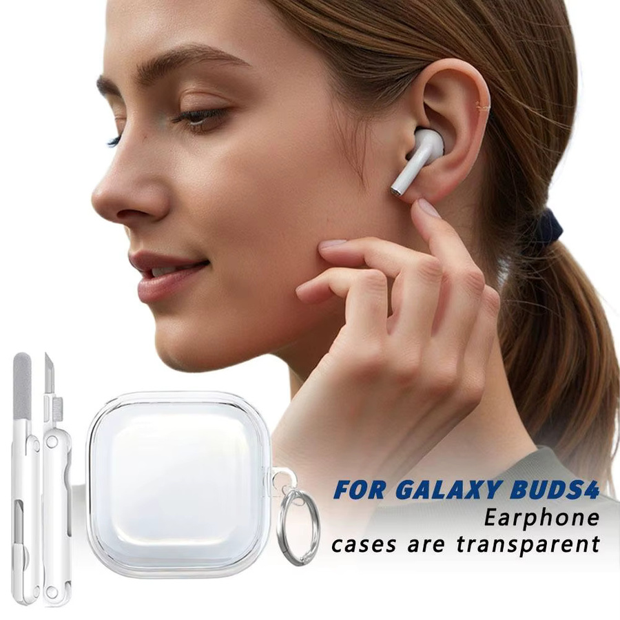 Transparente TPU-Schutzhülle für Samsung Galaxy Buds4, ultradünne und stoßfeste Silikonhülle - Bild 2