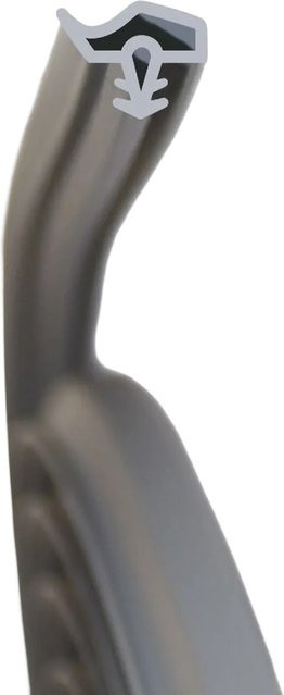 Roro Universaldichtung EV 0815 Profil Dichtung Grau 13 mm x 5 m - Bild 1
