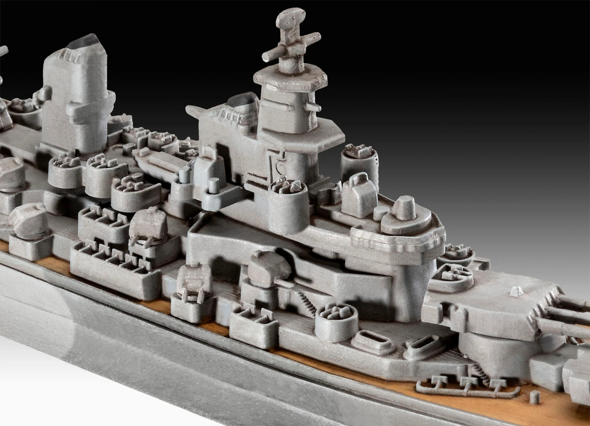 Revell Battleship USS New Jersey, Modellbau, 1:1200, ab 12 Jahre - Bild 3