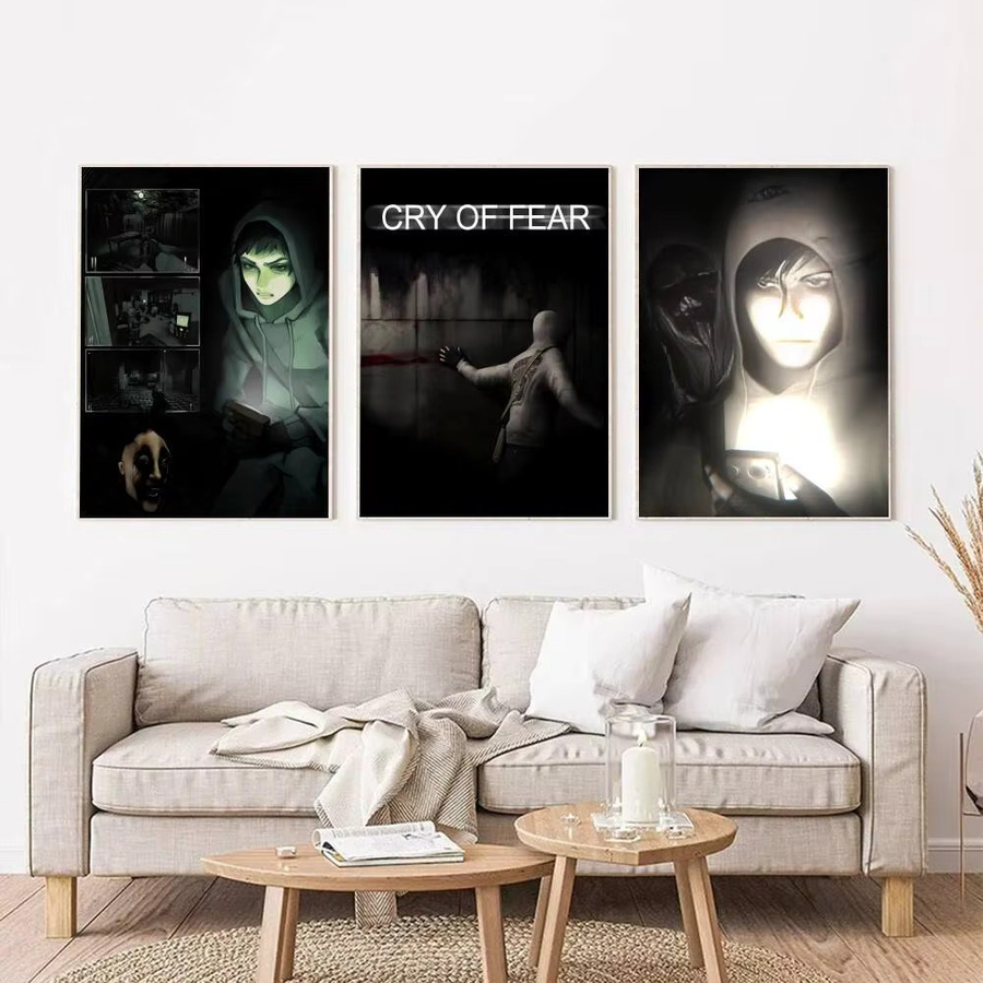Poster Cry of Fear von Simon Henriksson als selbstklebender Papierdruck - Bild 3