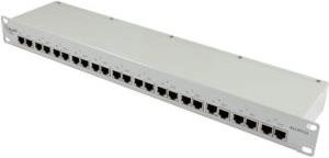 ALLNET ALL95112 Überspannungsschutz mit 12 Ports für TP, ISDN, ADSL und VDS in Grau und Weiß - Bild 1