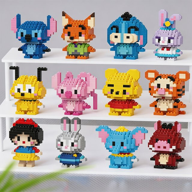 Disney Stitch Mini-Bausteine, Modell Spielzeug, ab 14 Jahre - Bild 1