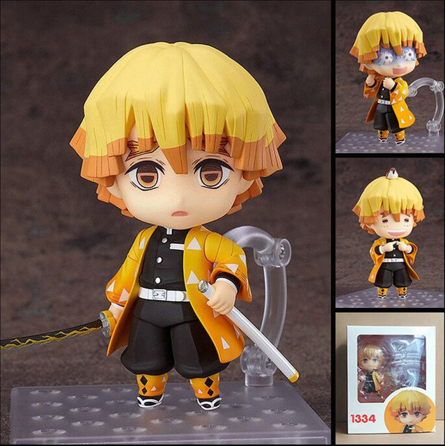 Bandai Demon Slayer Zenitsu Agatsuma 1334 Face Swap, bewegliche Actionfigur, Einzelfigur - Bild 1