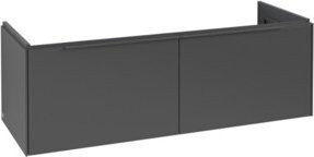 Villeroy & Boch Waschtischunterschrank Subway 3.0 in Grau, Wandhängend, B/T/H: 127,2 x 42,9 x 47,8 cm - Bild 1