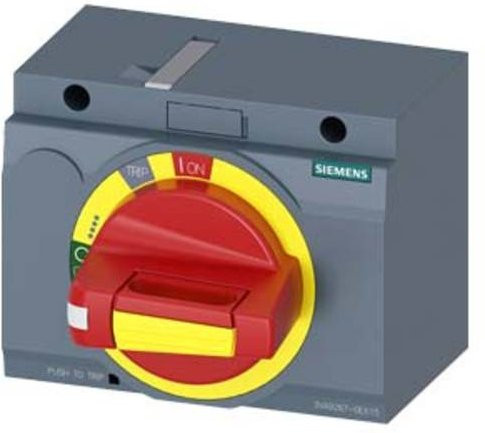 Siemens 3VA9267-0EK15 Leistungsschalterzubehör, Grau, B/T/H: 10,5 x 10,6 x 8,2 cm - Bild 1