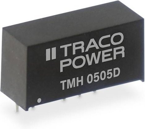 TracoPower TMH 0505D DC/DC-Wandler Print 5 V/DC 5 V/DC -5 V/DC 200mA 2W Schwarz - Bild 1