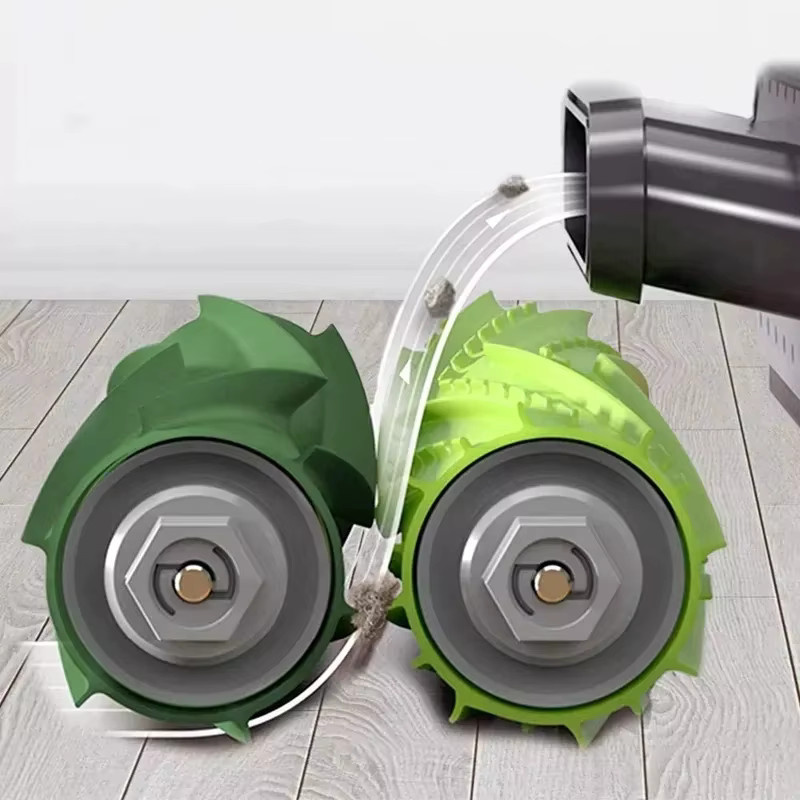 Ersatzteil-Set für iRobot Roomba E I J Serie: Gummi-Seitenbürsten, Filter und Staubbeutel kompatibel mit E5 E6 I7 I6 I1 I2 I3 i3+ I4 I8 J7 - Bild 2
