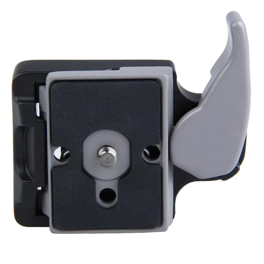 Manfrotto 323 Schnellwechseladapter in Schwarz mit kompatibler 200PL-14 Platte - Bild 3