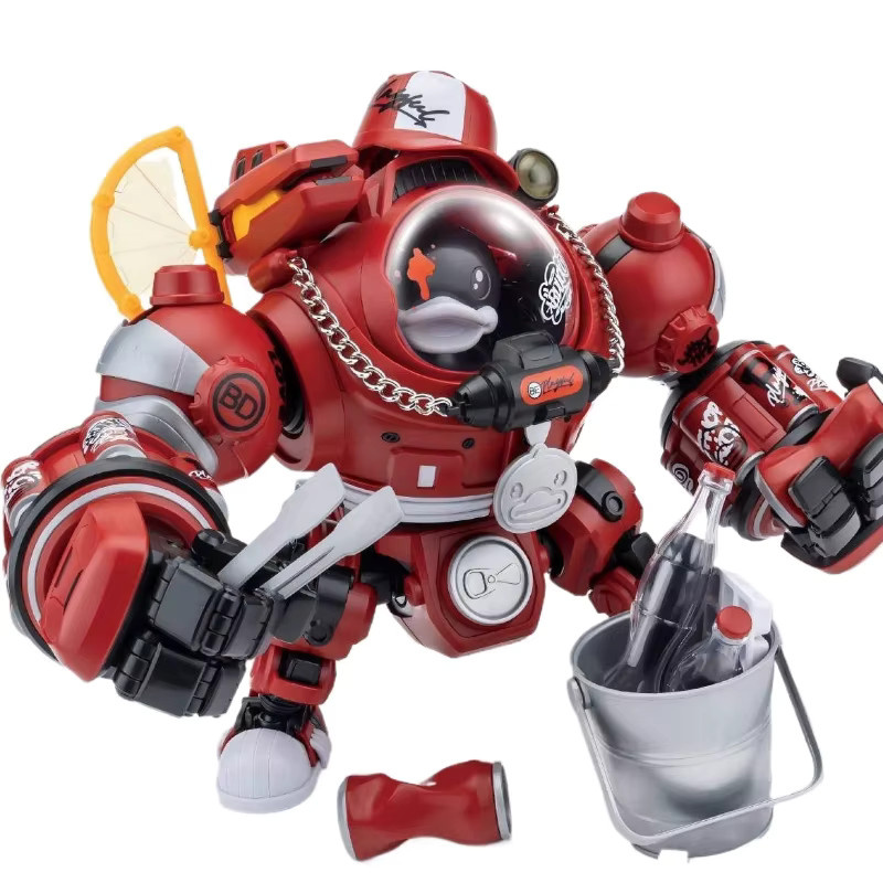 B.Duck Hiphop Duck Mecha Modellbausatz, Actionfigur, 21 cm - Bild 3