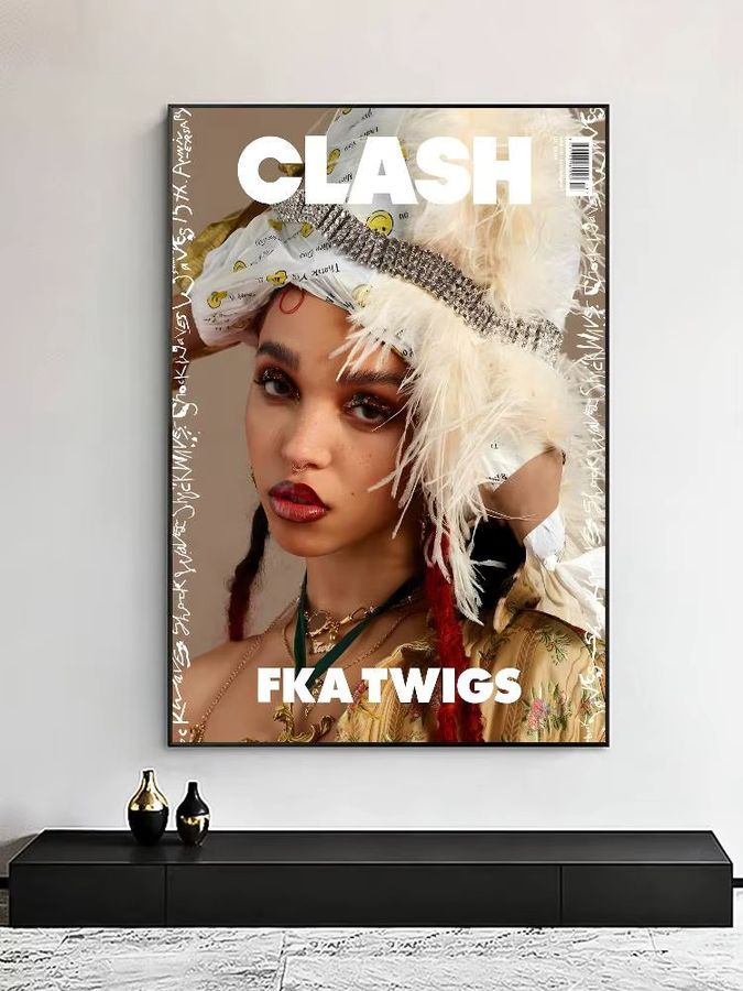 Ritish Songwriter F-FKA Zweige Poster Ästhetische Wanddekoration für Wohnzimmer und Schlafzimmer - Bild 3