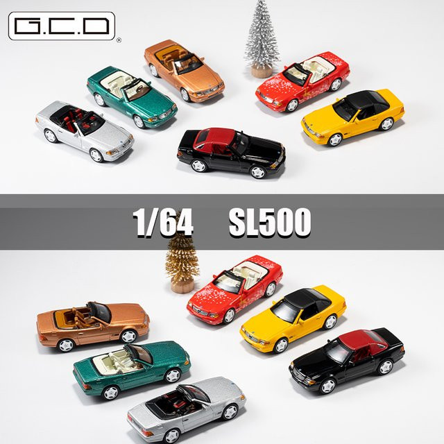 DCT SL500 Modellauto, 1:64, Druckguss-Spielzeugsammlung, mit Displaybox - Bild 1