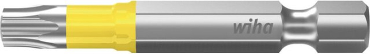 Wiha Bit Set Y-Bit 50 mm TX T10 5-teilig 1/4 Zoll in Box Gelb - Bild 2
