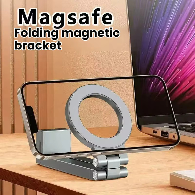 Focabo Magnetische Handyhalterung Multifunktionale Tragbare Faltbare Halterung für Reise, Flugzeug, Zug und Desktop - Bild 3
