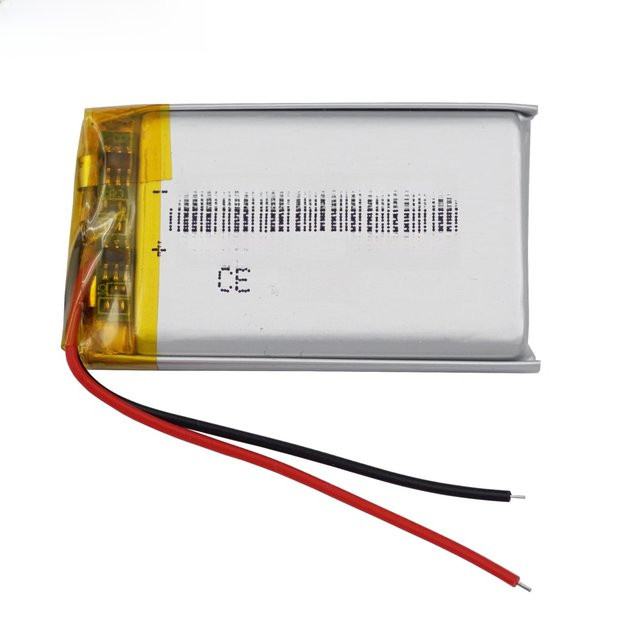 XINJ Li-Po Akku 3,7V 500mAh 1,85Wh Silber für GPS, MP3, MP4, Dashcam und Babyphone - Bild 1