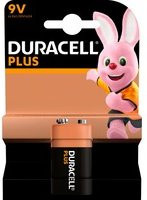 Duracell Plus 9V Block-Batterie Alkali-Mangan - Bild 1